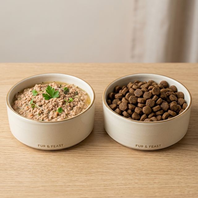 Wet Food vs. Dry Food: A Nutritional Comparison
